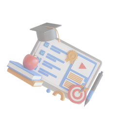 Course materials illustration